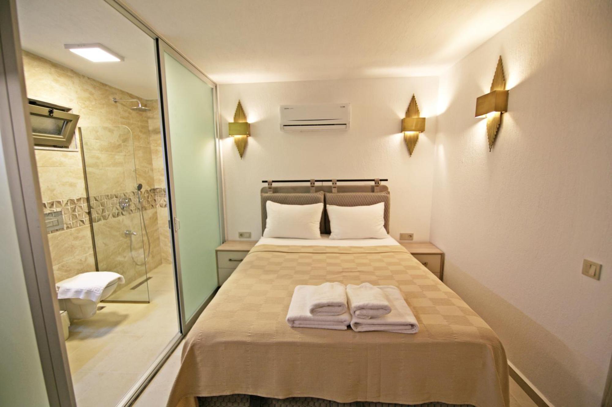 Villa With A Private Heated Pool, Jacuzzi, Overlooking Spectacular Views Of The Sea 卡斯 外观 照片